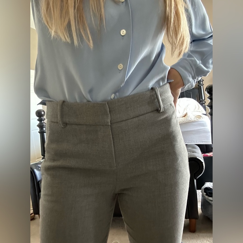 J crew gray pant